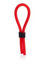 Pętla erekcyjna Silicone Stud Lasso Red