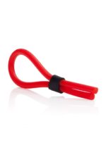 Pętla erekcyjna Silicone Stud Lasso Red