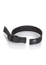 Pierścień erekcyjny Leather Cinch Black