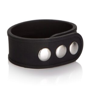 Pierścień erekcyjny Silicone 3-Snap Erection Ring Black