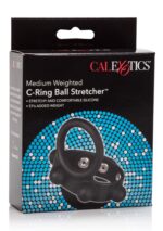 Pierścień erekcyjny C-Ring Ball Stretcher Medium Black