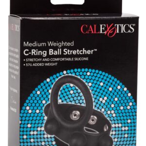 Pierścień erekcyjny C-Ring Ball Stretcher Medium Black