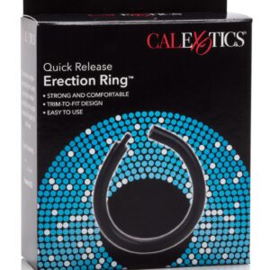 Pierścień erekcyjnyQuick Release Ring Black