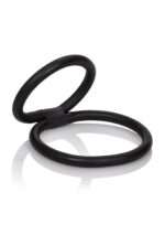 Podwójny pierścień erekcyjny Quick Release Double Helix Black
