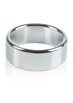 Duży pierścień na penisa ze stali nierdzewnej Alloy Metallic Ring - Large Silver