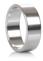 Duży pierścień na penisa ze stali nierdzewnej Alloy Metallic Ring - XL Silver