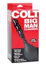 Gruszka analna do lewatywy COLT Big Man Cleanser Black