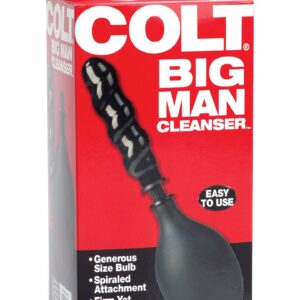 Gruszka analna do lewatywy COLT Big Man Cleanser Black