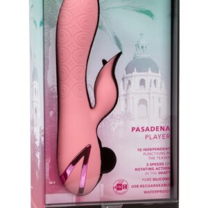 California Dreaming® Pasadena – Luksusowy Masażer z Rotacyjnym Trzonem i Migoczącym Teaserem