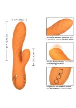 California Dreaming® Newport Beach Babe – Zaawansowany Masażer z Podwójną Stymulacją