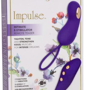 Estim Remote Teaser Blue Impulse - Intymny Stymulator z Funkcją Elektrostymulacji