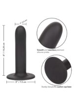 Dildo analne Boundless 6/15.25cm Smooth Black