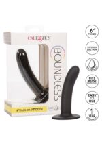 Dildo analne Boundless 6/15.25cm Smooth Black