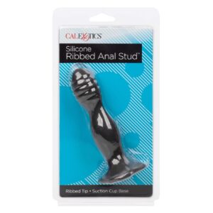 Plug analny Ribbed Anal Stud Black