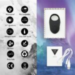 Wibrujący Pierścień erekcyjny FeelzToys - Thor Black