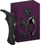 Wibrujący Pierścień erekcyjny FeelzToys - Zeus Black