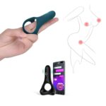 Wibrujący Pierścień erekcyjny Magic Motion - Rise Green