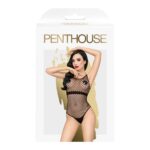 Czarne siatkowane body od Penthouse XL