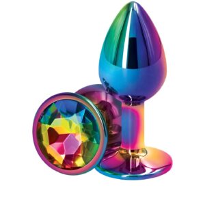 Chromowane Zabawki Analne plug M Multicolor