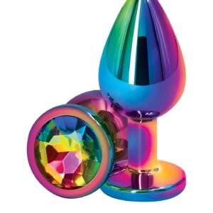 Chromowane Zabawki Analne plug M Multicolor