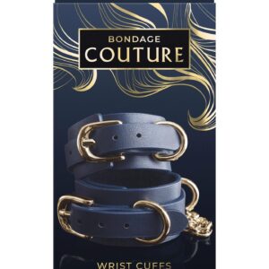 Kajdanki Bondage Couture by NS Novelties – Wyrafinowany styl w każdej chwili