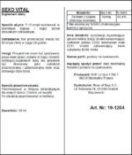 APHRODICT SEXOVITAL Ziołowy Suplement 20 ml