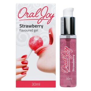 Oral Joy Strawberry - Żel do seksu oralnego 30 ml