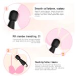 Power Escorts - Mini Wand De Luxe 1 - Luksusowy Mini Masażer z 10 Trybami Wibracji