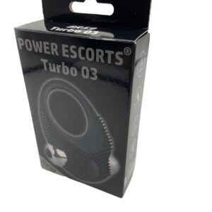 Wibrujący Pierścień erekcyjny Turbo 03 black