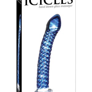 Icicles No.29 Massager Transparent – Luksusowa Stymulacja i Precyzyjna Przyjemność