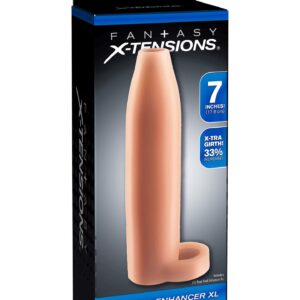 Nakładka na penisa FX Real Feel Enhancer XL Light skin tone