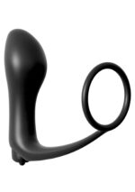 Plug analny Cockring Vibrating Plug Black