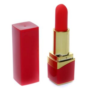 Wibrator Szminka – Lipstick Vibrator (10 Funkcji) – Red
