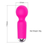Rechargeable Mini Massager – Kompaktowy Stymulator o Potężnych Wibracjach