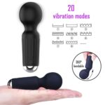 Rechargeable Mini Massager – Kompaktowy Stymulator o Potężnych Wibracjach