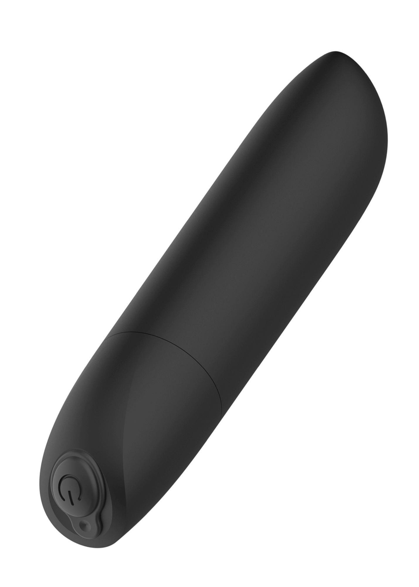 Wibrator Pocisk USB – Rechargeable Powerful Bullet Vibrator (20 Funkcji) – Matt Black Wibrator Pocisk USB – Rechargeable Powerful Bullet Vibrator (20 Funkcji) – Matt Black