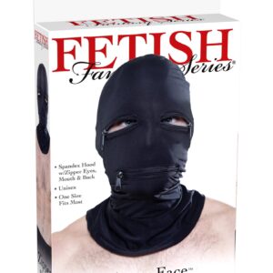 Kominiarka z suwakiem na oczy i usta