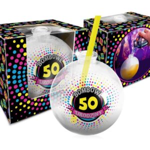 Szklanka bombka 400ml - Bombowa 50-tka