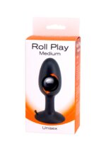 Plug analny Roll Play Medium Black