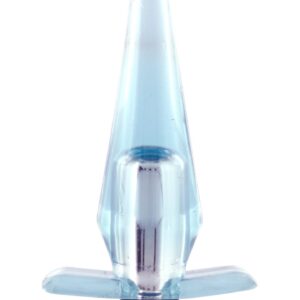 Compact Vibrating Buttplug Transparent