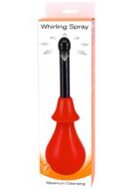 Gruszka analna do lewatywy Whirling Spray Red