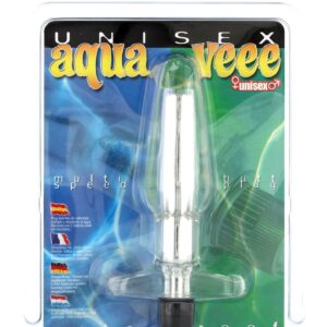 Aqua Vee Butt Plug Transparent