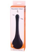 Gruszka analna do lewatywy Squeeze Clean Black