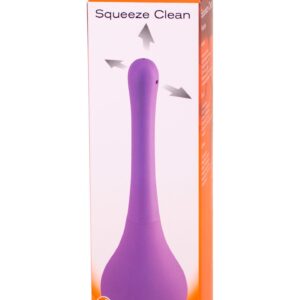 Gruszka analna do lewatywy Squeeze Clean Purple