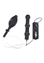 Pompowany Plug Analny Zepplin Inflatable Anal Wand Black