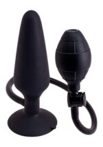 Pompowany Plug Analny Inflatable Butt Plug L Black