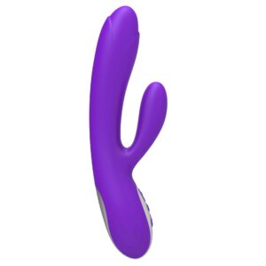 Wodoodporny Królik z 10 Funkcjami i Podgrzewaniem Fioletowy