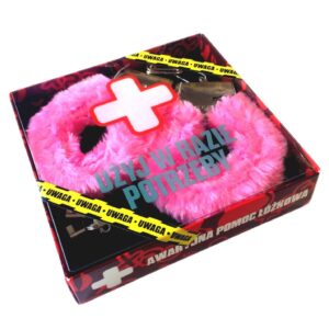 Kajdanki-Awaryjne Kajdanki Różowe