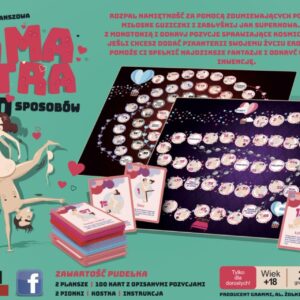 Kamasutra na 100 sposobów - erotyczna gra planszowa
