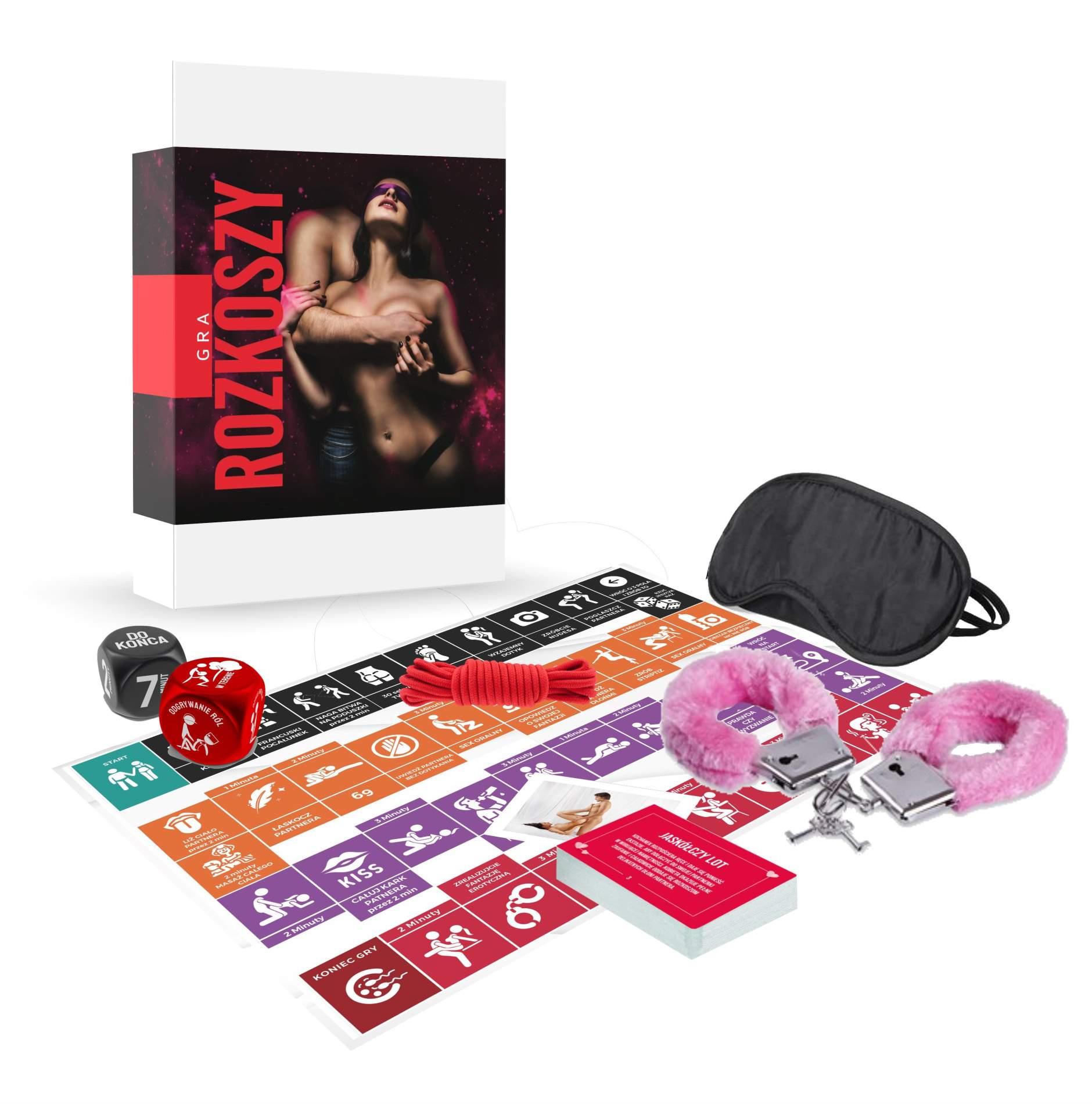 Zestaw erotyczny Rozkoszy Zestaw erotyczny Rozkoszy